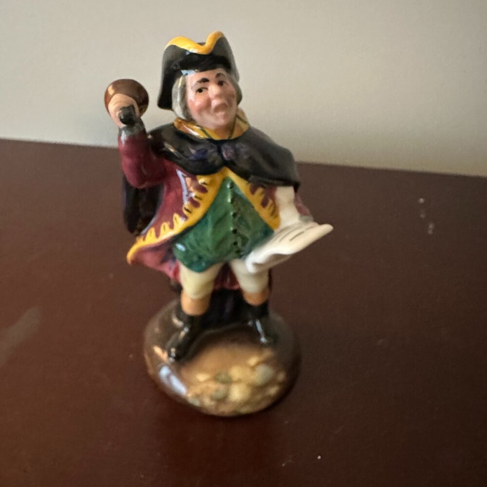 Royal Doulton Town Crier minature